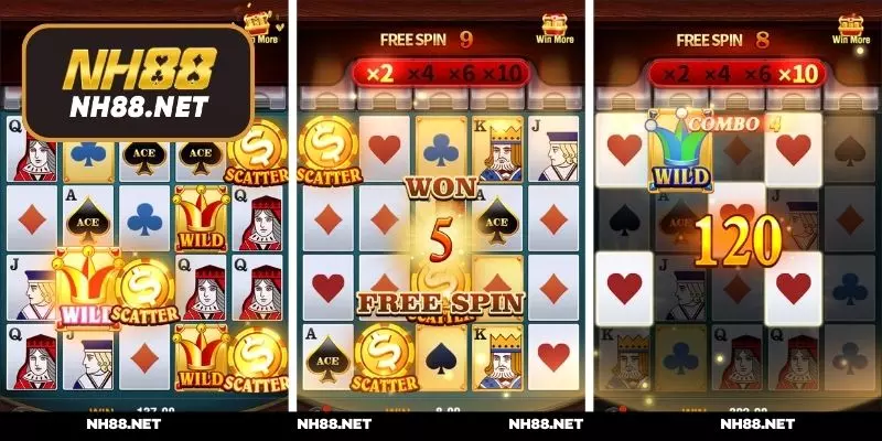Một vài biểu tượng quan trọng trong Super ACE